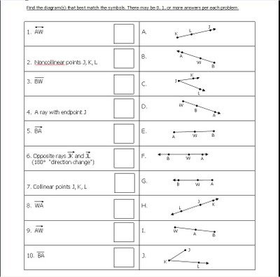 58 Fresh Basic Geometry Terms Worksheet â Free Worksheets
